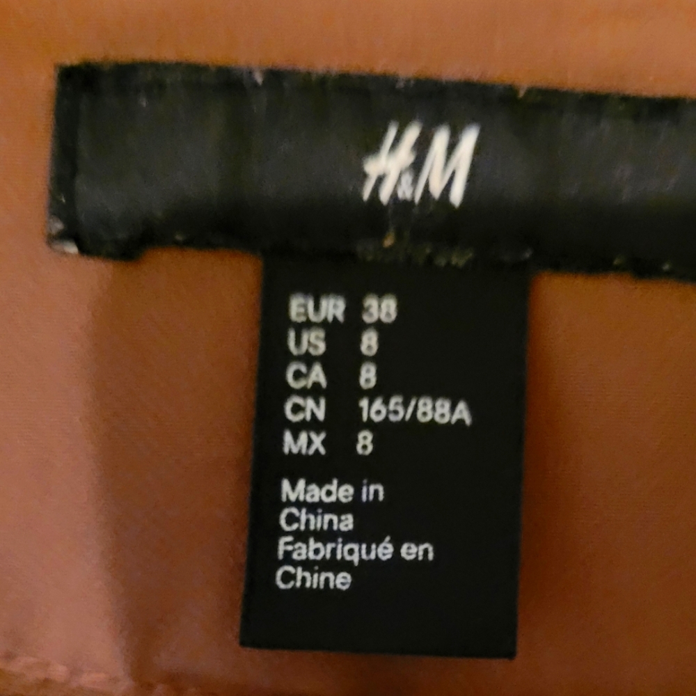 Brown shirt coat from H&M